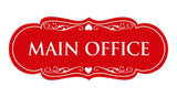 Designer Main Office Sign