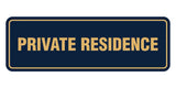 Signs ByLita Standard Private Residence Sign