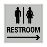 Signs ByLITA Square Restroom Sign