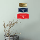 Fancy If You Can Read This Sign We Can See You (CCTV Camera) Wall or Door Sign