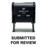 Submitted For Review Self Inking Rubber Stamp