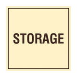 Signs ByLITA Square storage Sign