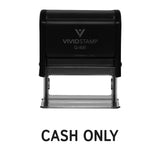 Cash Only Self Inking Rubber Stamp
