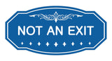 Victorian Not An Exit Sign