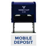 MOBILE DEPOSIT Self-Inking Office Rubber Stamp
