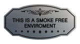 Victorian This Is A Smoke Free Environment Sign