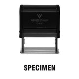 SPECIMEN Self Inking Rubber Stamp