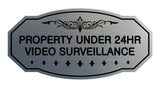 Victorian Property Under Surveillance Sign