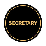Signs ByLITA Circle Secretary Sign