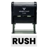 RUSH Self-Inking Office Rubber Stamp