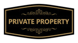 Signs ByLITA Fancy Private Property Sign