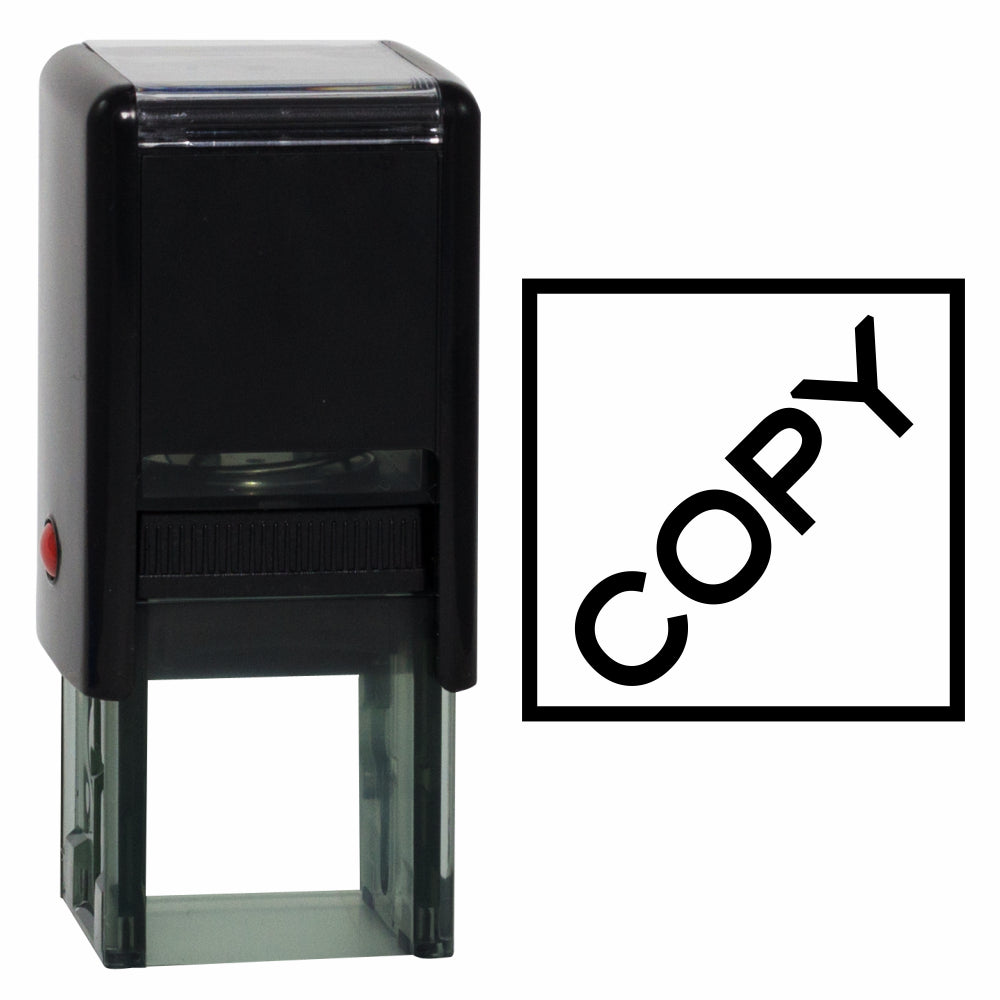 Square COPY Self Inking Rubber Stamp
