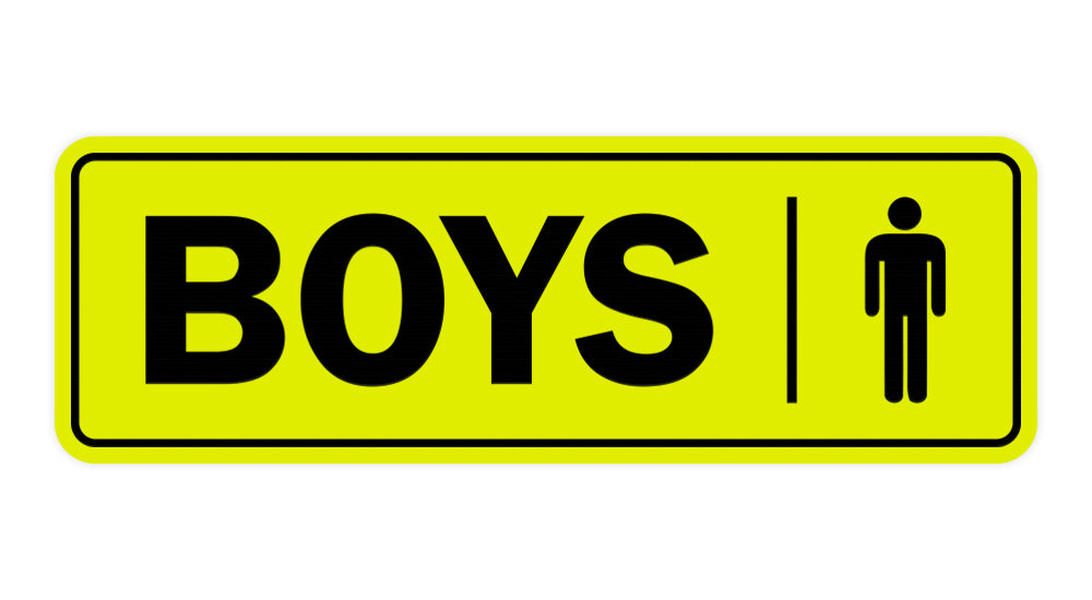 Standard Boys Sign