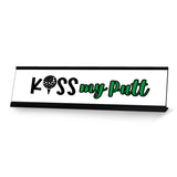 Kiss My Putt, Designer Series Desk Sign, Novelty Nameplate (2 x 8")