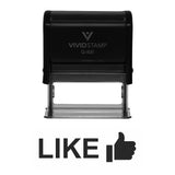 LIKE (Thumbs Up) Self Inking Rubber Stamp